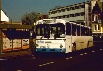 Zickenheiner-Bus in Neuwied, Mitte der 80er-Jahre